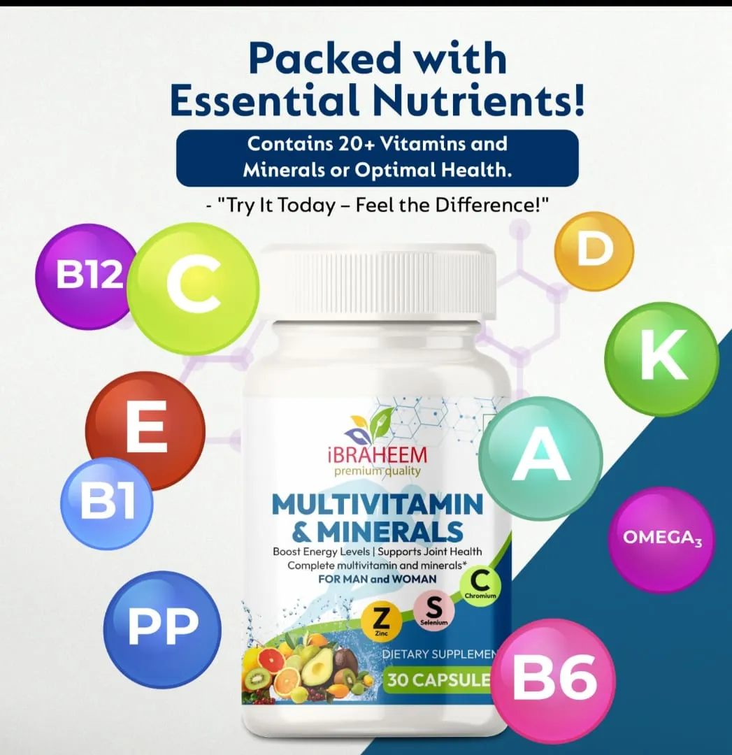 IBRAHEEM Multivitamins & Minerals — image 4