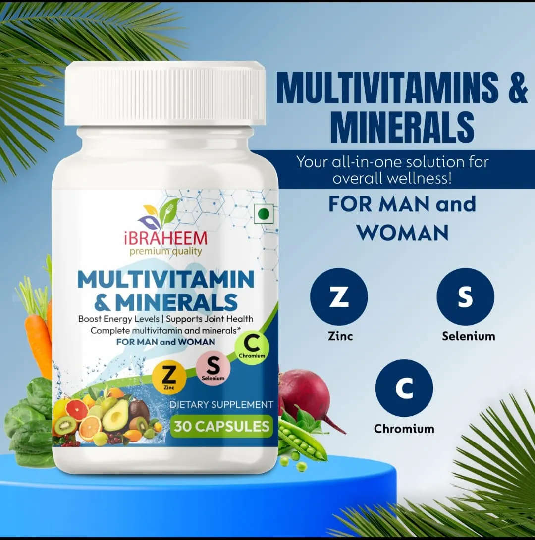 IBRAHEEM Multivitamins & Minerals — image 2